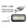 USB A zu USB-B-Kabel DELOCK 83374