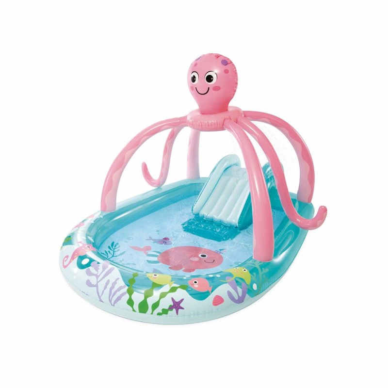 Aufblasbares Planschbecken für Kinder Intex 229 L Oktopus 243 x 183 x 150 cm