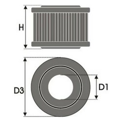 Luftfilter Green Filters R727399