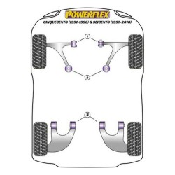 Silentblock Powerflex PFR16-120