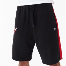 Herren-Sportshorts New Era NBA MESH PANEL OS SHORTS CHIBUL 60435477 Schwarz