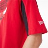 Herren Kurzarm-T-Shirt New Era NBA MESH PANEL OS TEE CHIBU 60435481 Rot (L)