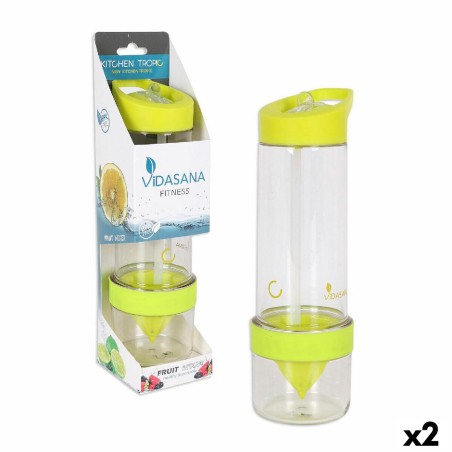 Flasche Kitchen Tropic Gelb Mischpult 7,5 x 24,5 cm (2 Stück)