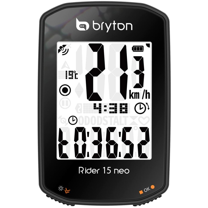 Fahrradcomputer Bryton BR15NE (Restauriert B)