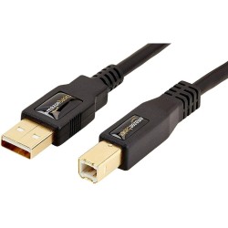 USB A zu USB-B-Kabel Amazon Basics PC045 4,8 m (Restauriert A+)