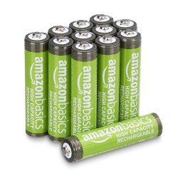 Wiederaufladbare Batterie Amazon Basics 1,2 V (Restauriert A)