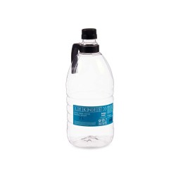 Flasche Mit Griff Schwarz Durchsichtig Kunststoff 2 L 11,5 x 28,7 x 11,5 cm (6 Stück)
