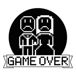 Auto-Klebstoff Game Over (MPN )