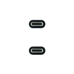 USB-C-Kabel NANOCABLE 10.01.4102 Schwarz 2 m