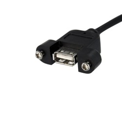 USB-Kabel Startech USBPNLAFHD3 Schwarz 90 cm