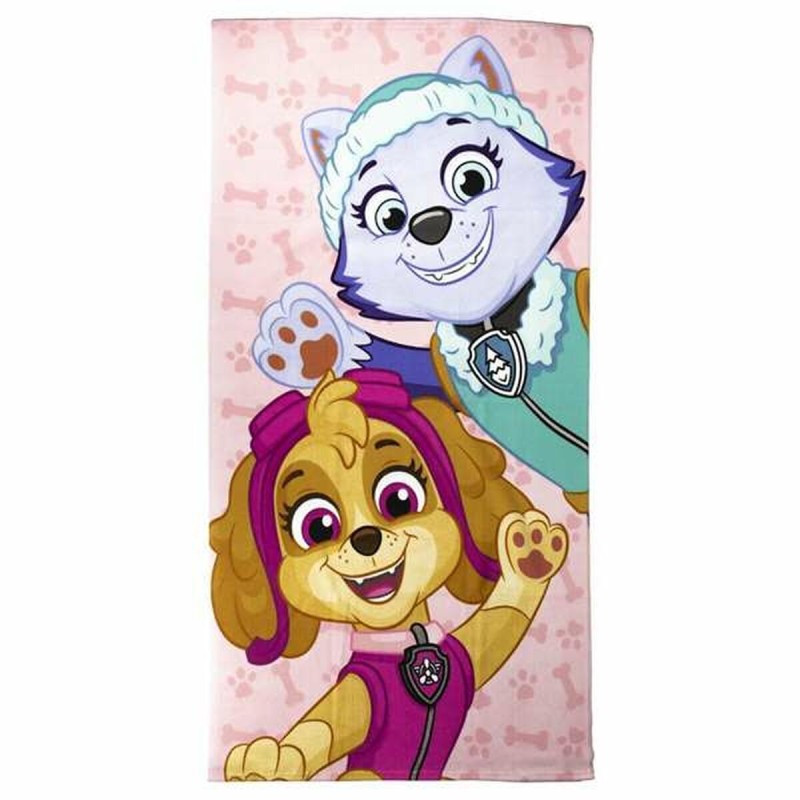 Strandbadetuch The Paw Patrol Rosa 70 x 140 cm Mikrofaser