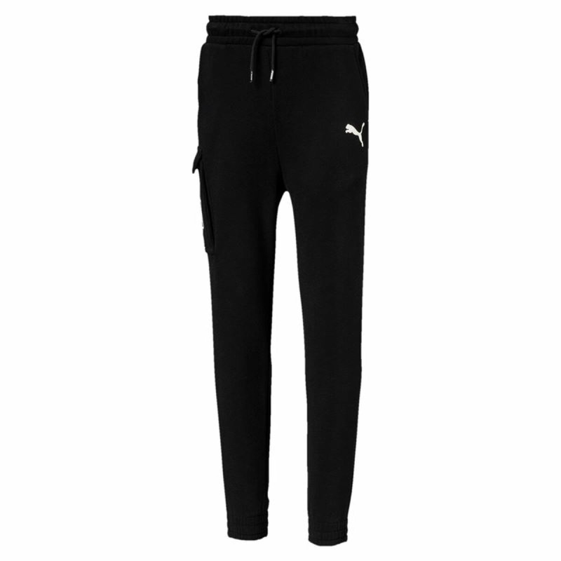 Hose für Erwachsene Puma Style Pants B Schwarz Dunkelblau Unisex