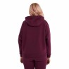 Damen Sweater mit Kapuze Ellesse Semprevisa grün Aubergine