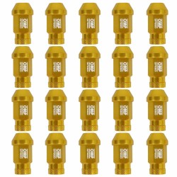 Set Muttern OMP Gold 40 mm 20 uds M12 x 1,50