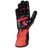 Karting Handschuhe OMP KS-2 Art M Schwarz Rot