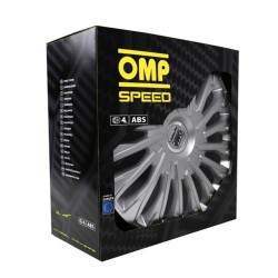 Radkappe OMP Stinger Speed Silberfarben 14" (4 uds)