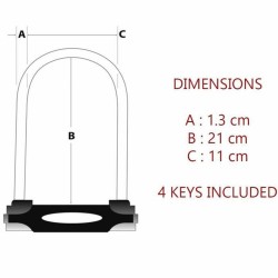 Tastensperre Master Lock Rot