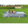 Aufblasbarer Pool Bestway Steel Pro Grau