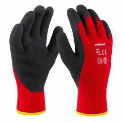 Arbeitshandschuhe Meister T10 Winter Schwarz Rot Acryl