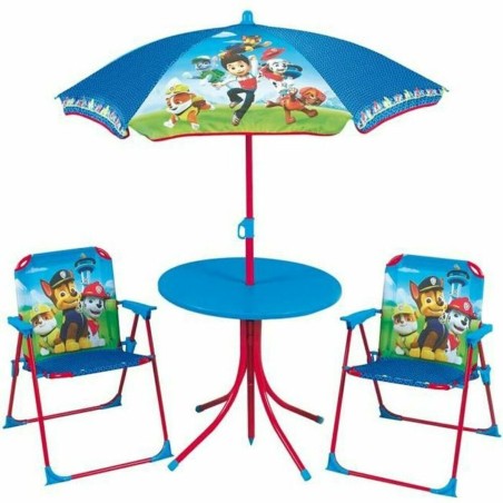 Tisch-Set mit 2 Stühlen Fun House Pat Patrol 46 x 46 cm 39 x 39 x 53 cm