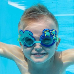 Bestway Kinder-Schwimmbrille Silikonband Set 3 Pcs +3 Jahre Strand und Pool 21074