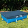 Poolabdeckung Intex 28039 Blau Grau Marineblau 4,5 m