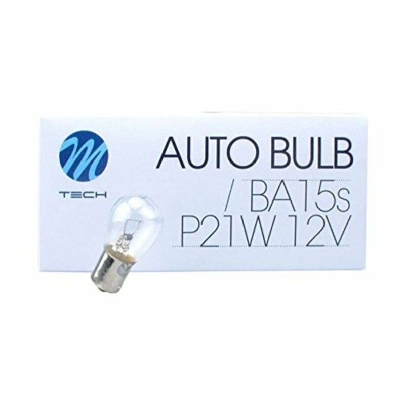 Autoglühbirne M-Tech MT-Z14/10 21W Weiß 12 V 10 uds BA15S