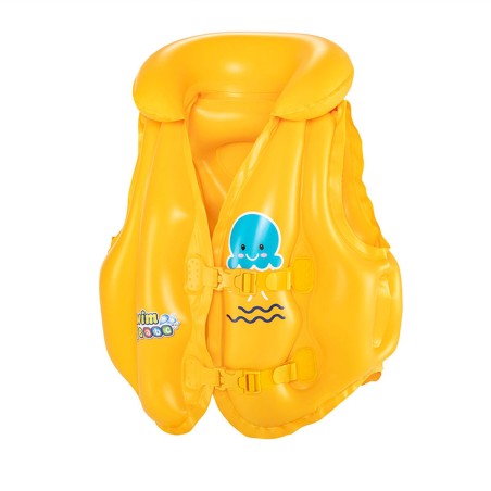 Aufblasbare Weste für den Swimmingpool Bestway Gelb Oktopus 51 x 46 cm (1 Stück)