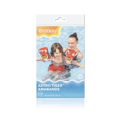 Bestway aufblasbare Weste Tropisch Dekoriert 41x30 cm +3 bis 6 Jahre Strand und Pool 32069