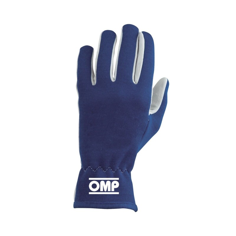 Herren-Fahrhandschuhe OMP Rally Marineblau Blau M