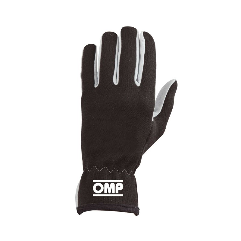 Herren-Fahrhandschuhe OMP Rally Schwarz S