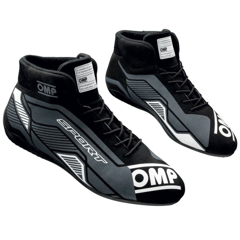 Rennstiefel OMP SPORT Schwarz/Weiß 41