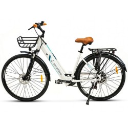 Elektrisches Fahrrad Smartgyro SUNSET 250 W 27,5" 25 km/h Weiß