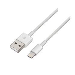 USB auf Lightning Verbindungskabel Aisens A102-0036 Weiß 2 m (1 Stück)