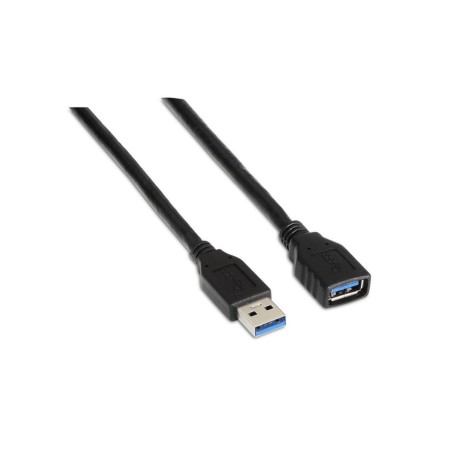 USB-Kabel Aisens A105-0041 Schwarz 1 m (1 Stück)